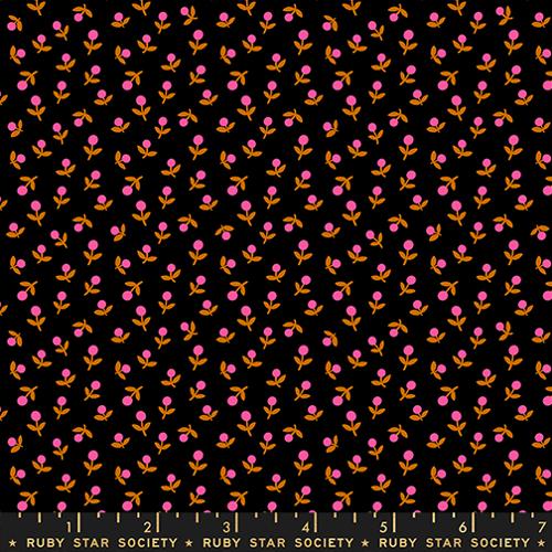 Preorder October 2026: 1-800-Calico Sprout Ditsy Floral Blender Retro Black RS4103 29 by Alexia Marcelle Abegg of RSS