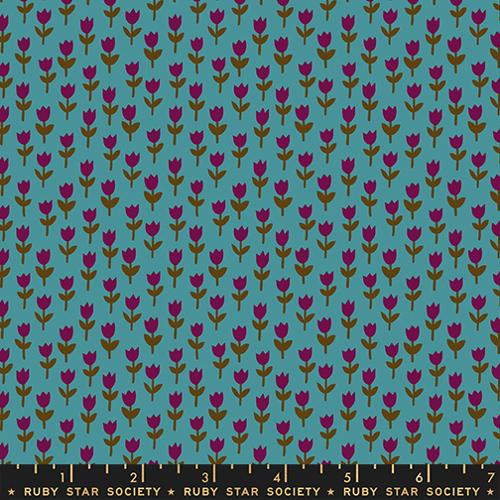 Preorder October 2026: 1-800-Calico Tulip 30's and Retro Floral Blender Storytime RS4169 15 by Alexia Marcelle Abegg of RSS