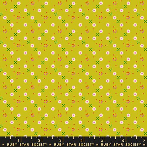 Preorder October 2026: 1-800-Calico Bandana Ditsy Blender Pistachio RS4170 13 by Alexia Marcelle Abegg of RSS
