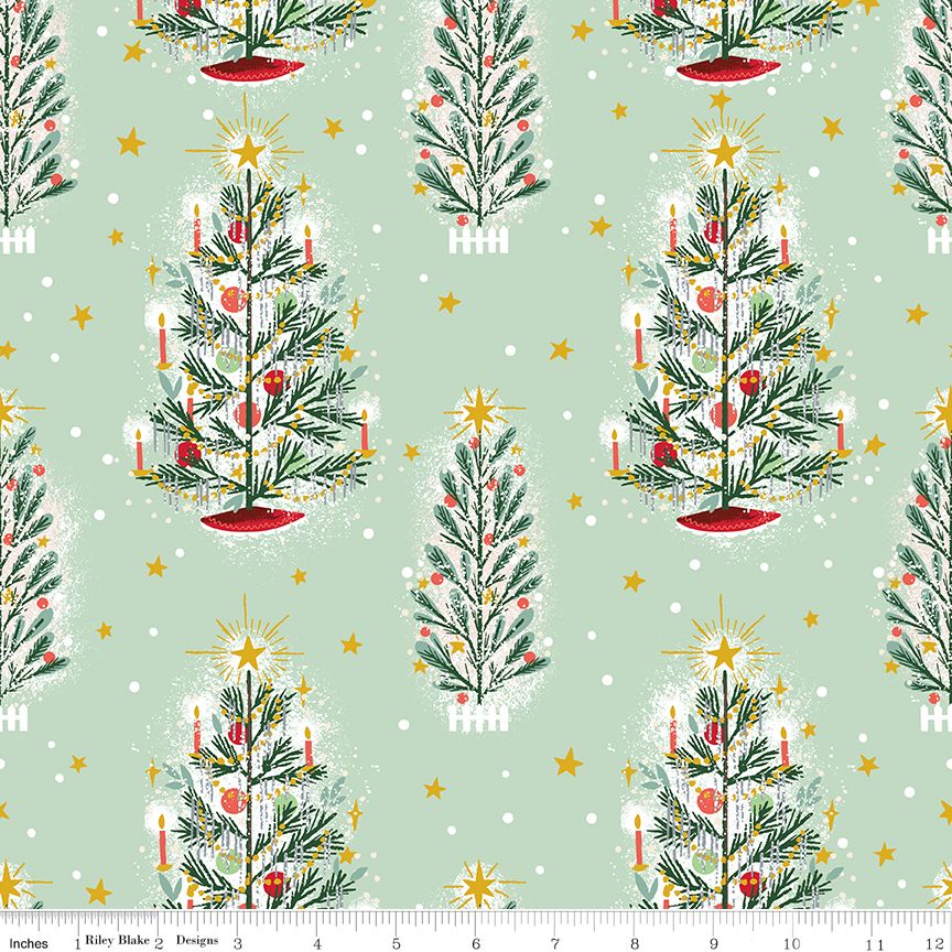 Preorder May 2027: Carol Honour Christmas Mint Sparkle SC19052-MINT by Jill Howarth