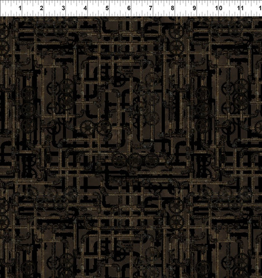 PREORDER ITEM - EXPECTED DECEMBER 2025: Steampunk Menagerie By Jason Yenter 9ST.1  9ST.1 Cotton Woven Fabric