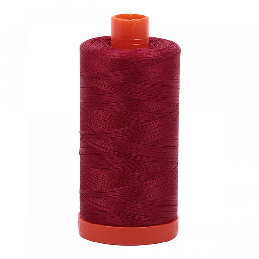 Mako Cotton Thread Solid Burgundy A1050-1103 50wt 1422yds