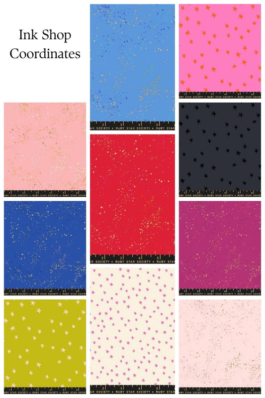 Preorder October 2026: Ink Shop Coordinate FQ Bundle of 10 Prints of RSS