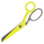 Preorder December 2026: Tula Pink Tools Acid Yellow 6 Inch Bent Trimmer Micr Ser TPNY726SER