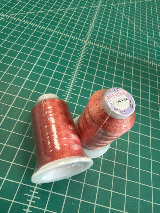 Deco-Bob 2000m TerraCotta Thread WFDB-212