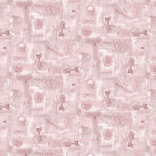 Preorder May 2026: Pretty Scary Textured Motif Allover 8947-29 by Lilac Bee Designs