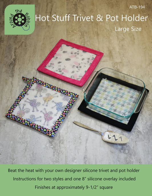 Hot Stuff Trivet & Pot Holder Large Pattern ATB-194 by Lisa Amundson