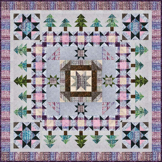 A Walk in the Woods Quilt Kit USA Shipping Included in Price