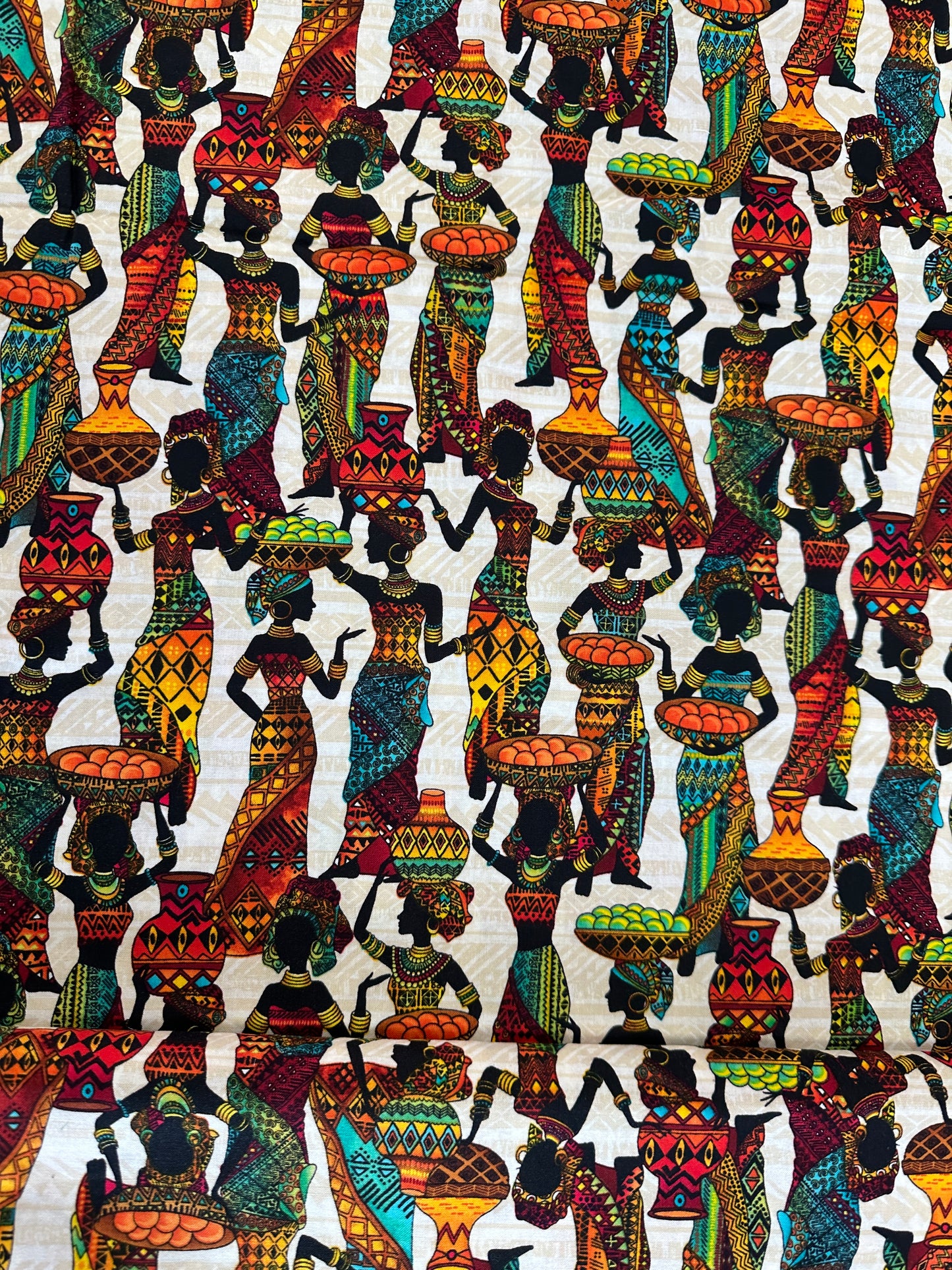 African Ladies Kenta-C3977 Cotton Woven Fabric