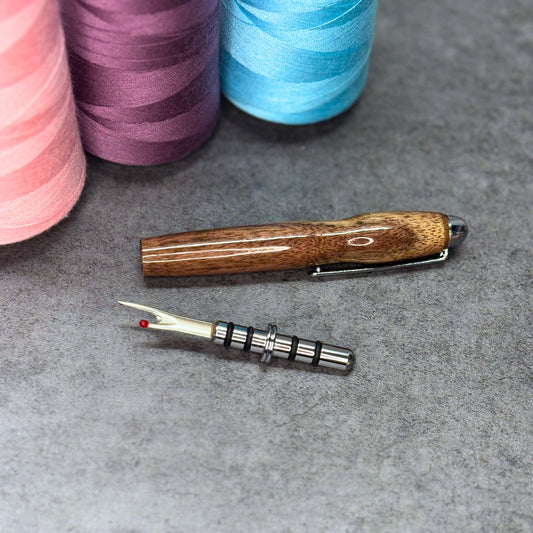 Seam Ripper Wood Silver by Fetch Woodcrafts