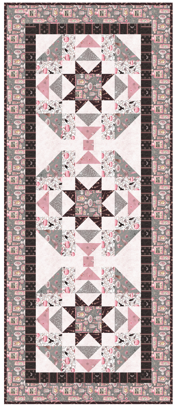 Preorder June 2027: Apothecary Table Runner Kit Featuring Petals and Potions by Mia Presley