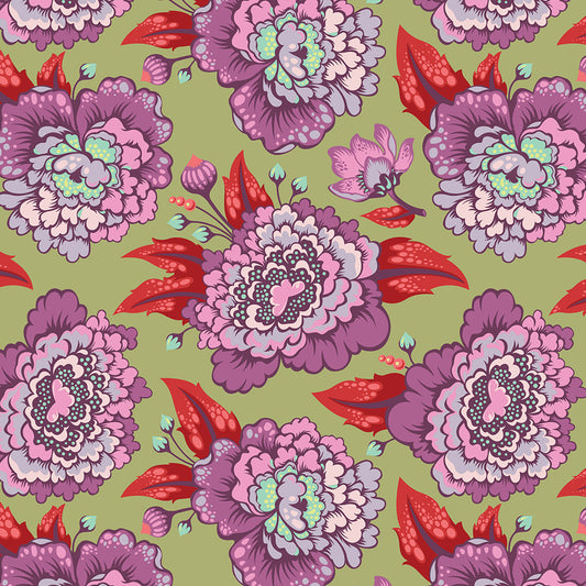 Elizabeth by Tula Pink Astraea Plum PWTPO63.PLUM Cotton Woven Fabric