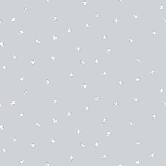 Preorder June 2027: Wednesday's Child Ghost Ditsy Silver 3083-91 Fabric