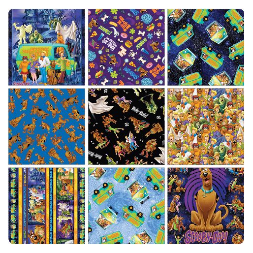 Preorder May 2027: Scooby-Doo 2027 FY Bundle of 7 Prints Plus 2-36" Panels