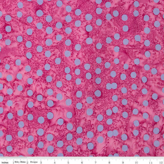 Expressions Batiks Elementals Polka Flamingo BT21400-195