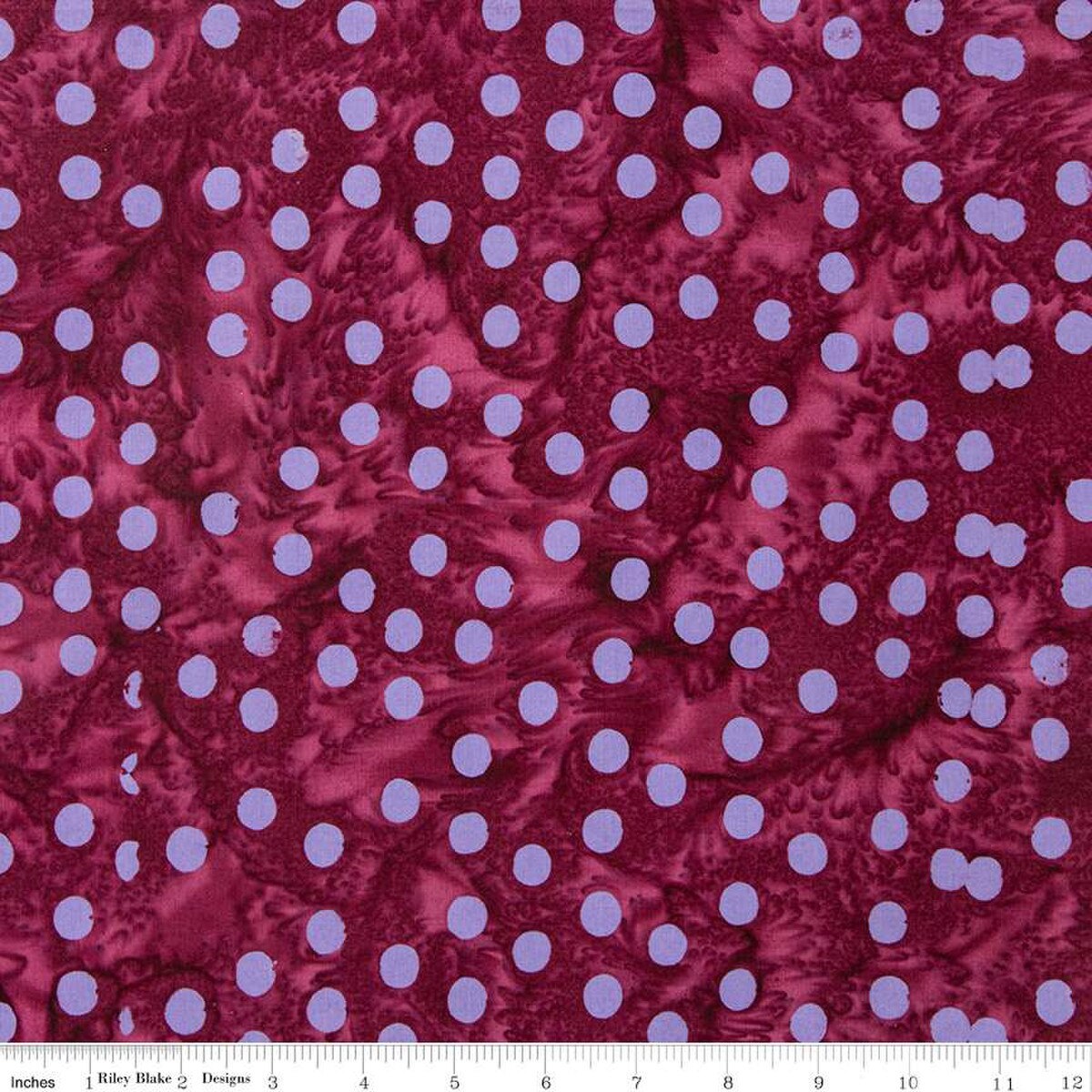 Expressions Batiks Elementals Polka Pop Berry Persimmon BT23052-208