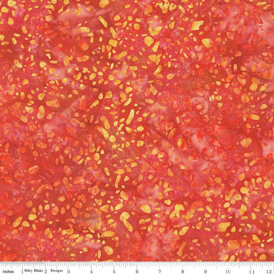 Expressions Batiks Elementals Terrazzo Salmon Run BT21800-242