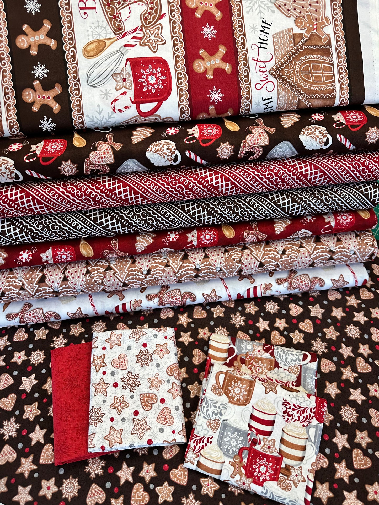 Baking Up Joy by Danielle Leone Baking Joy All Over Red    27705-321 Cotton Woven Fabric