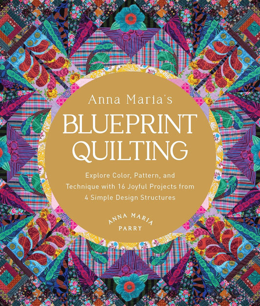 PREORDER ITEM - EXPECTED NOVEMBER 2024: Anna Maria's Blueprint Quilting  Blueprint Quilting Book