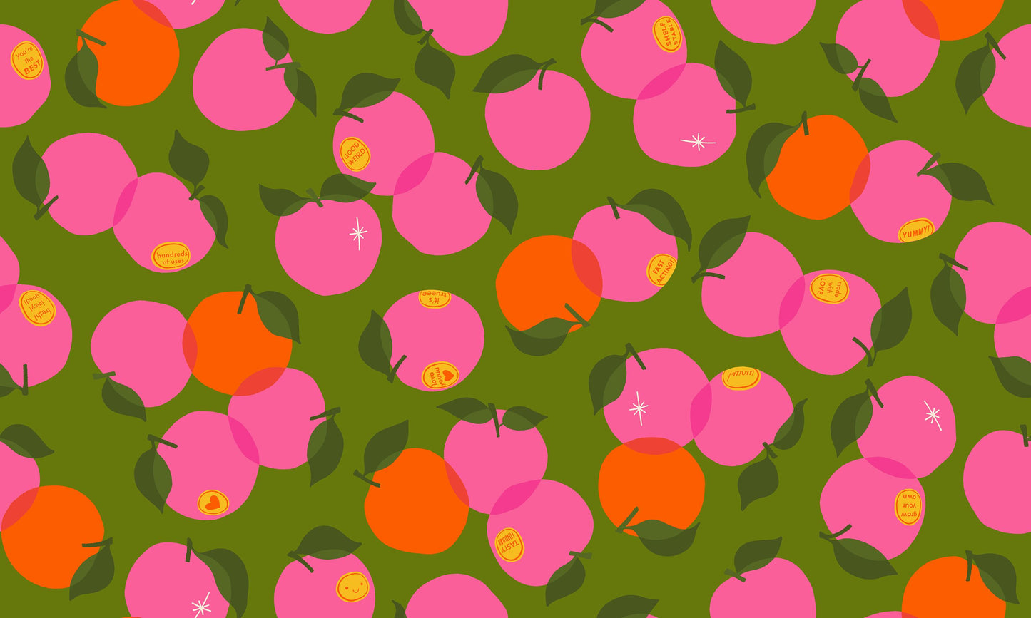 Preorder March 2027: Sparkle Shopper Fruit Peaches Sprout RS0127 17 by Melody Miller