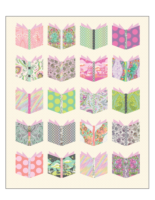 Roar! by Tula Pink  Cosmic Book Nerd  Quilt Kit & Pattern with USA Shipping Included in Price    CosmicBookNerd Kit