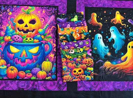 Bright Frights 36" Panel Spooky    RCCD-23084-282-SPOOKY Cotton Woven Panel