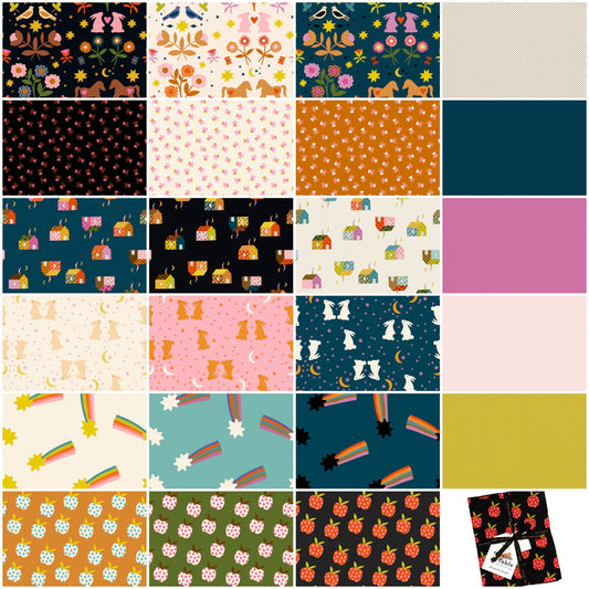 PREORDER ITEM EXPECTED IN MARCH 2026: Mystic Fable by Alexia Marcelle Abegg of Ruby Star Society Full Yard Bundle of 23 Prints Cotton Woven