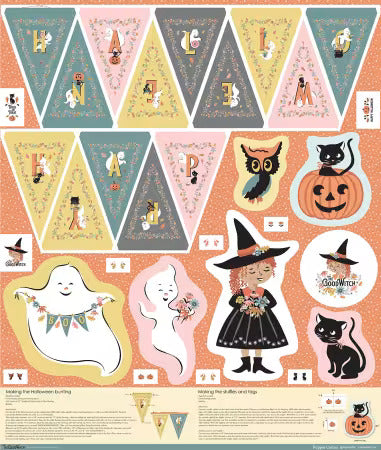 Preorder June 2027: The Good Witch Panel Multi GW271419 by Sheri McCulley
