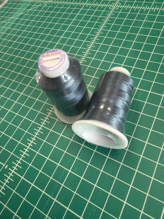 Deco-Bob 2000m Metal Blue Thread WFDB-315