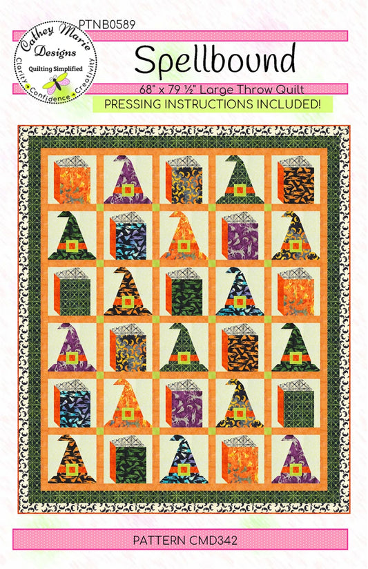 Spellbound Quilt Pattern CMD342P from Cathey Marie Designs