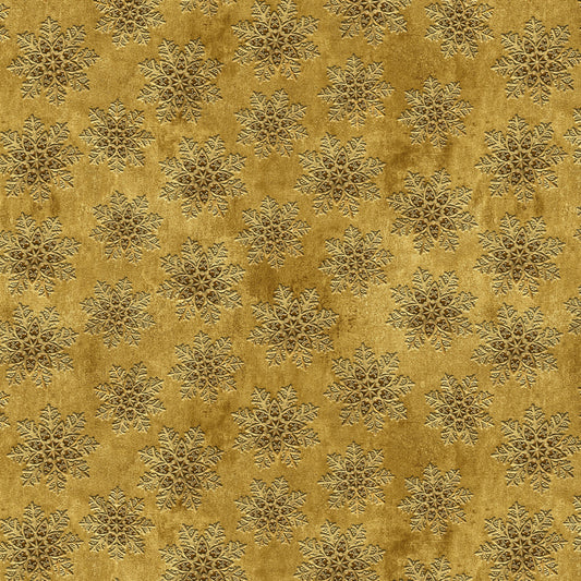 Preorder July 2026: Gears and Garland Snowflakes Gold 4824-30 Urban Essence Designs