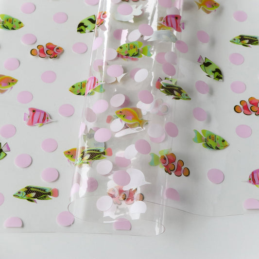 Preorder May 2026: Tula Pink Floral Reef Sallie Tomato: School Crossing Vinyl 1/2 Yard Cut