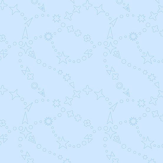 Preorder August 2026: Color Camp Dusk Trailmap Lighter Cobalt 10421-B by Alison Glass