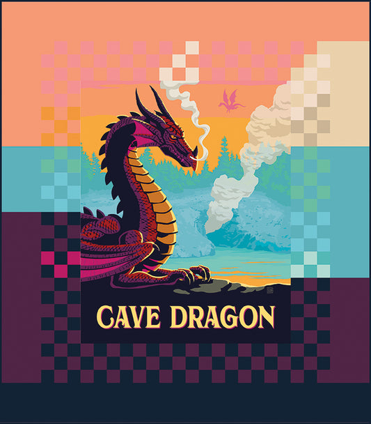 Preorder May 2027: Cave Dragon Panel Quilt Kit Featuring Legends of the National Parks 2