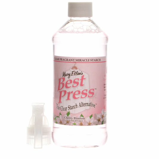 Mary Ellen’s Best Press  Cherry Blossom Spray Starch 16 oz Spray Bottle  60060