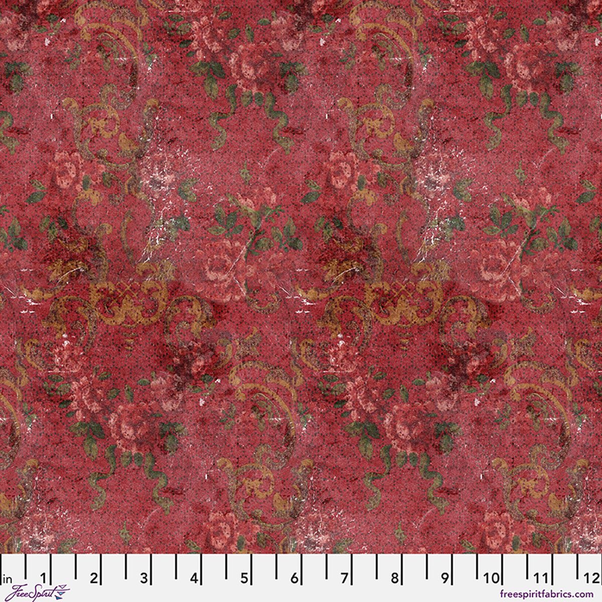 Preorder April 2026: Palette Canvas Cloth Red Tapestry Canvas CCTH021.RED by Tim Holtz