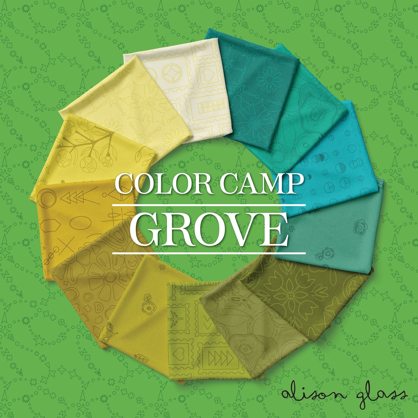 Registration for Color Compass by Nancy Rink Designs Quarterly Quilt BOM