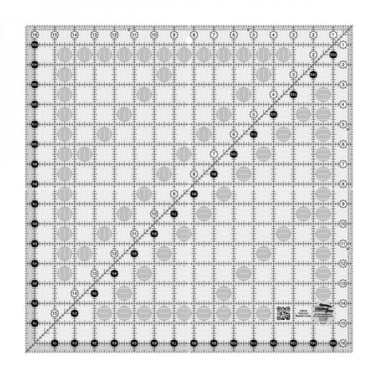 Creative Grids Quilt Ruler 16-1/2in Square CGR16