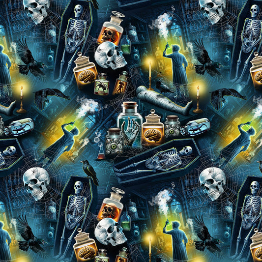 Preorder July 2027: Lab of Horrors Evil Elixirs and Dark Science Multi DCX13170-MULT by Michael Miller