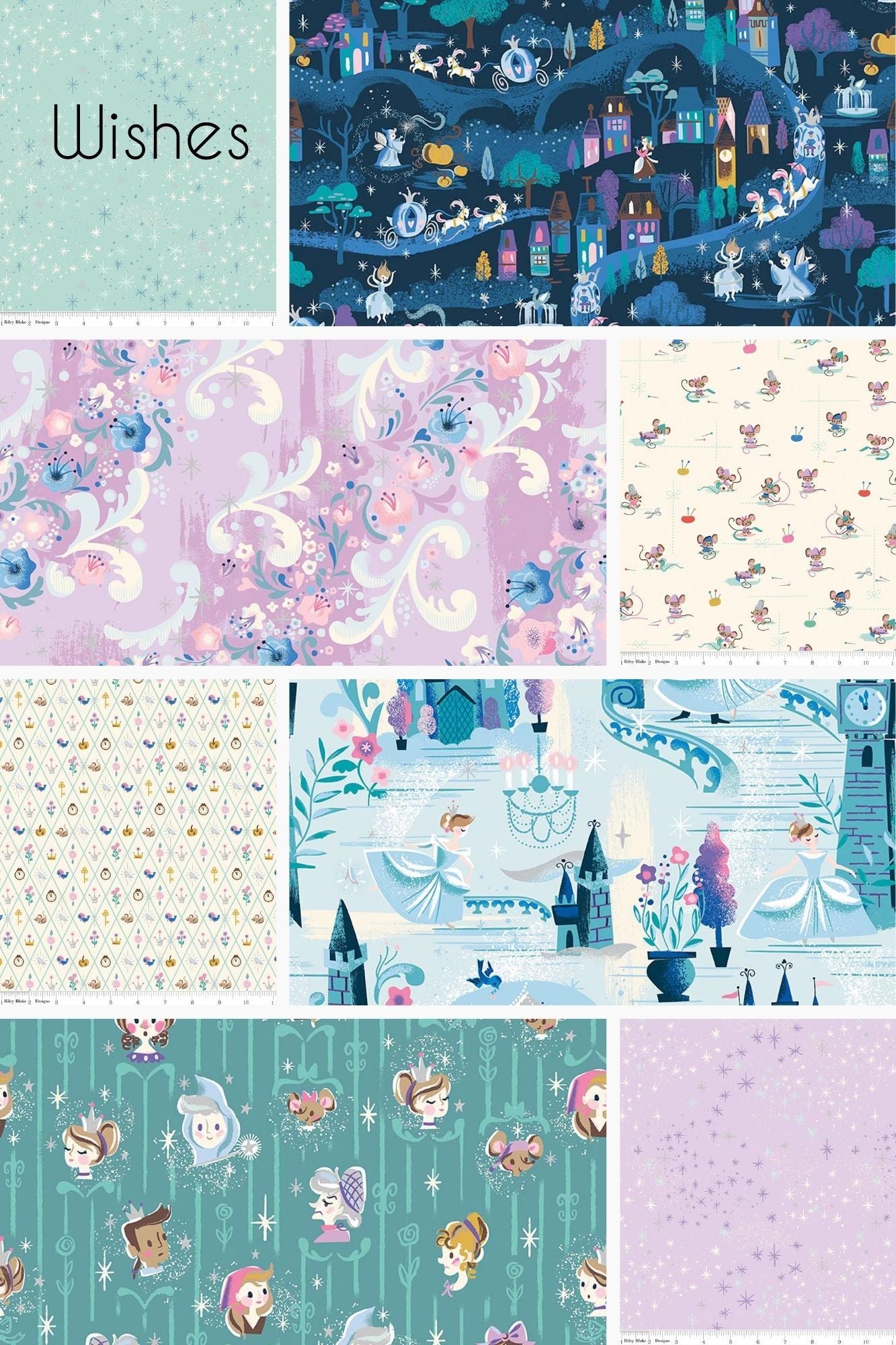 Preorder Sept 2026: Wishes 5" Squares 42 Piece Bundle 5-18070-42 by Jill Howarth