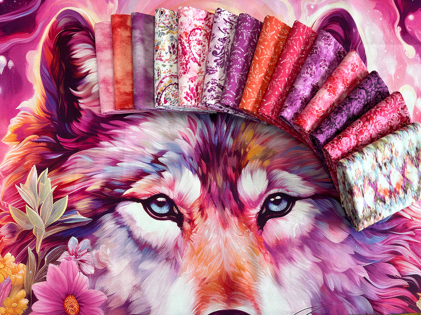 Daphne Ikat Wash Multi    21231302-01 Cotton Woven Fabric