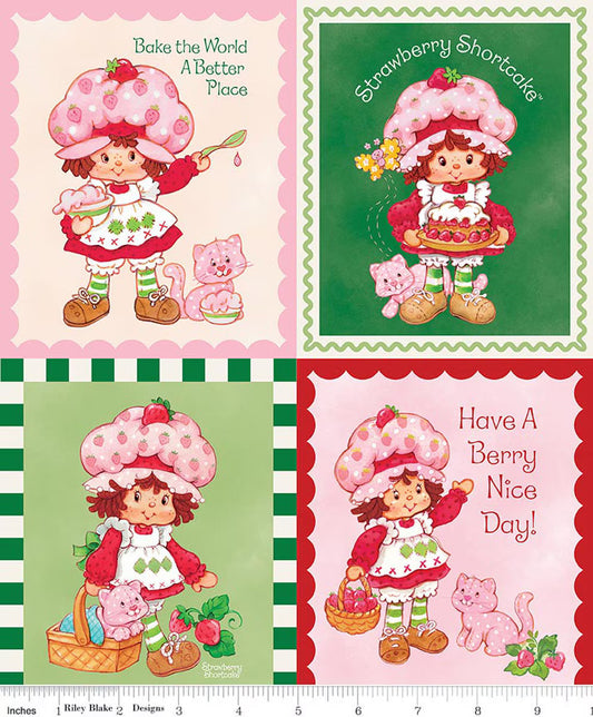 Preorder November 2026: The World of Strawberry Shortcake Panel P18566-PANEL