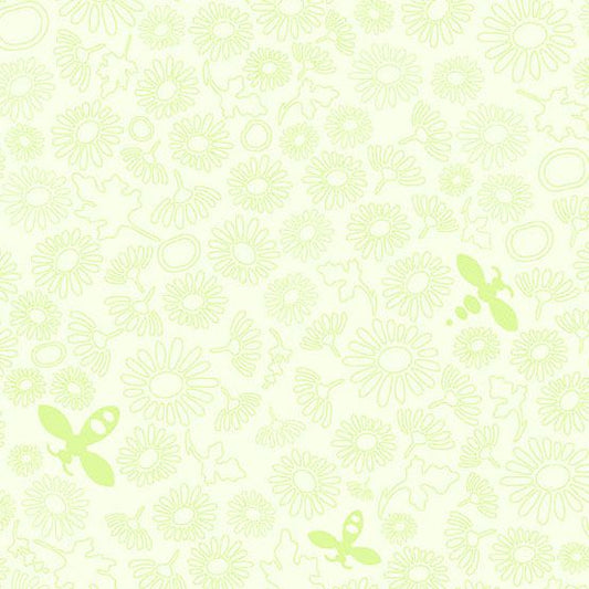 Preorder August 2026: Color Camp Grove Glass Bee Lightest Grass 10431-G by Alison Glass