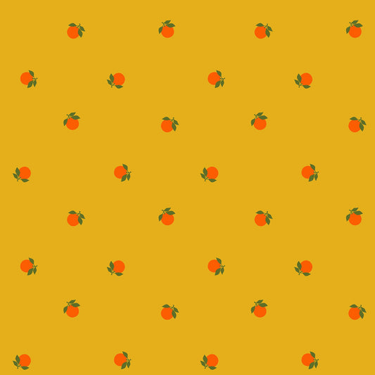 Preorder March 2027: Sparkle Shopper Tangerines Goldenrod RS0130 13 by Melody Miller of RSS