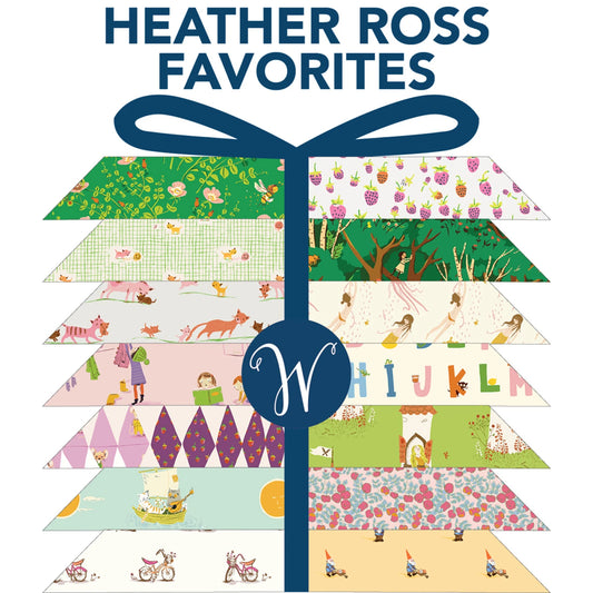 Preorder July 2026: Heather Ross Favorites FQ Bundle of 27 FATQHRES-X by Heather Ross