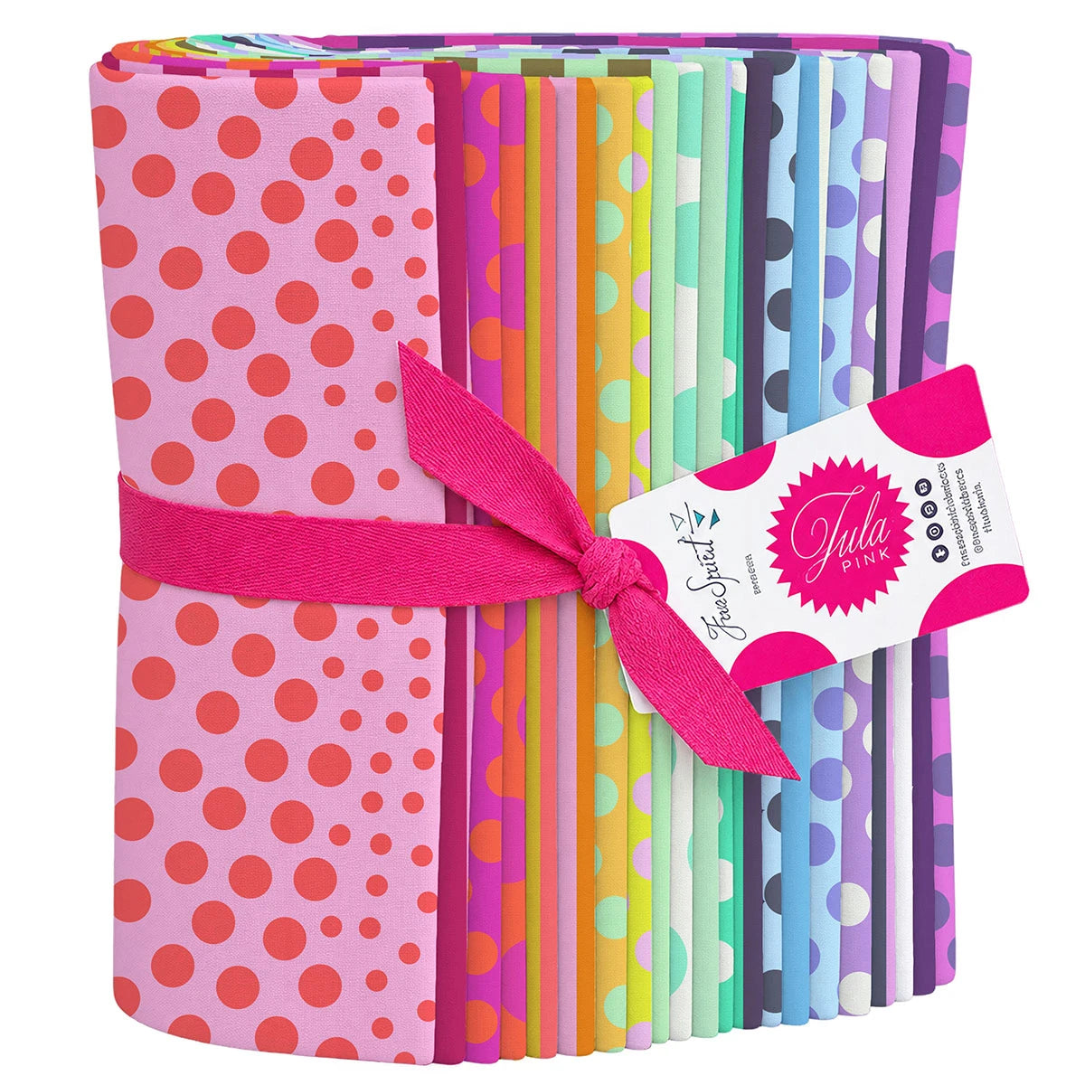 Preorder March 2027: True Colors Tula Pink 10" Design Strips FB410DSTP.Sticksstones