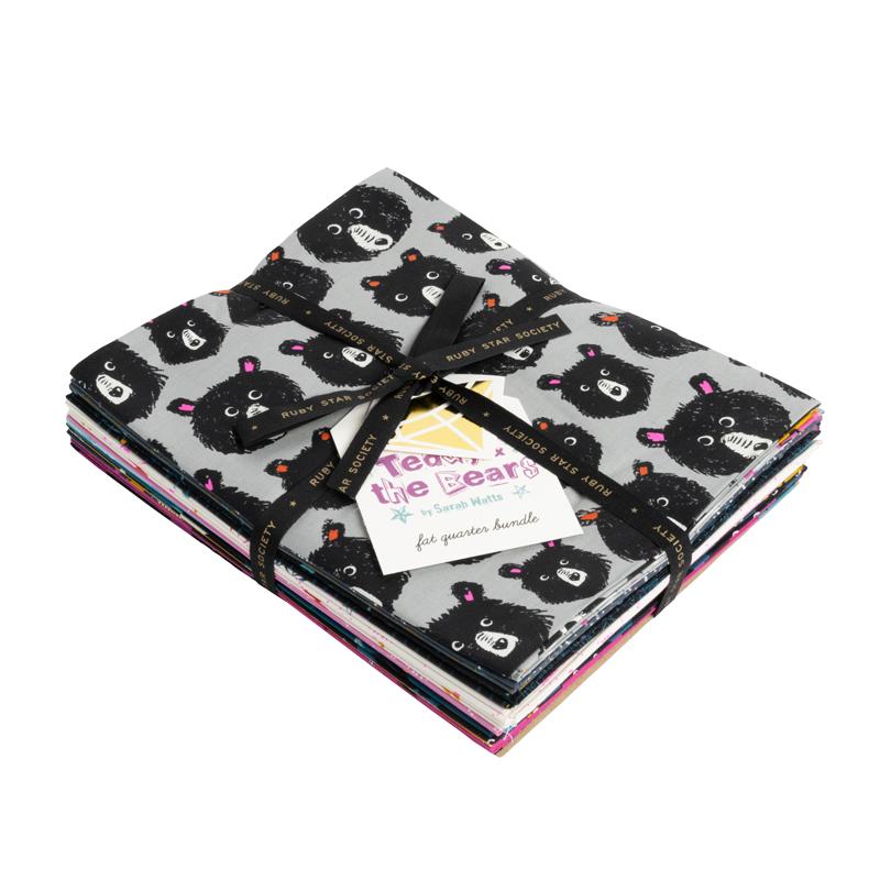 New Arrival: Teddy & The Bears by Sarah Watts of Ruby Star Society Fat Quarter Bundle of 25   RS2102FQ Bundle