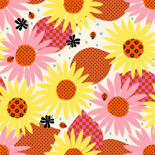 Preorder Apr 2027: Daisy Days Florals Natural RS4174 11 by Alexia Abegg of RSS