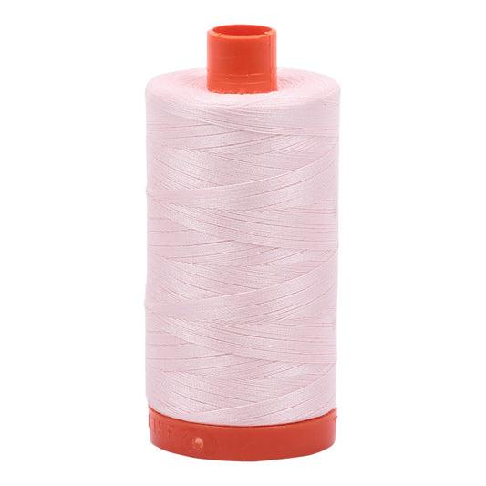 Mako Cotton Thread Solid 50wt 1422 yard spool Fairy Floss   A1050-6723