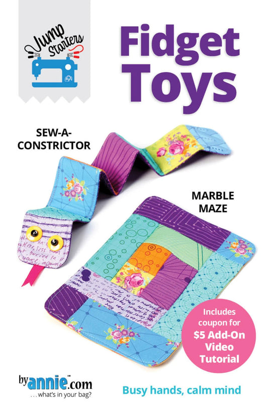 Fidget Toys Jump Starters Paper Pattern PBA312-JS Pattern